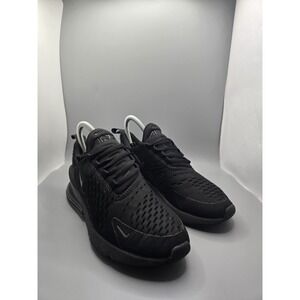 Nike Air Max 270 Black Sneakers Women's Size 6 Running Shoes AH6789-006